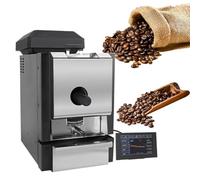 GXGSDM Tostatrice caffè, macchina tostare caffè,sistema controllo doppio con display LCD,vassoio, filtro fumi,ingresso acciaio inossidabile,finestra visualizzazione,uso domestico/commerciale(110V)