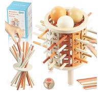 Gxhong Montessori - Gioco da tavolo in legno, per bambini, in legno, per bambini dai 4 ai 5 6 anni, per ragazzi e ragazze, regalo di compleanno, giocattolo in legno