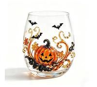 GXHYSW Bicchieri Acqua Vetro 3D Halloween, Bicchieri Whisky