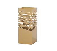 GXILUK Portaombrelli, Portaombrelli Quadrato in Ferro battuto, Fusto Cavo, Fusto per Ombrello, Ombrelli Sto17/Oro