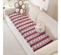 GXJIXf Couch Cover for Dogs Washable, Non-Slip Pet Couch Cover, Dog Friendly Christmas Sofa cover, for 1/2/3 Cushion Sofa (A,27.5 * 27.5in / 70 * 70cm)