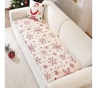 GXJIXf Couch Cover for Dogs Washable, Non-Slip Pet Couch Cover, Dog Friendly Christmas Sofa cover, for 1/2/3 Cushion Sofa (B,27.5 * 47.2in / 70 * 120cm)