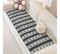 GXJIXf Couch Cover for Dogs Washable, Non-Slip Pet Couch Cover, Dog Friendly Christmas Sofa cover, for 1/2/3 Cushion Sofa (E,27.5 * 82.7in / 70 * 210cm)