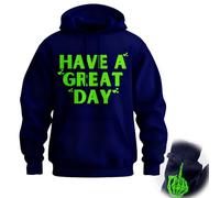 GXJIXf Have A Great Day Middle Finger Hoodie, Sarcastic & Funny Pullover Sweatshirt, for Unisex (D-1,XS)