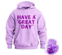 GXJIXf Have A Great Day Middle Finger Hoodie, Sarcastic & Funny Pullover Sweatshirt, for Unisex (D-8,M)