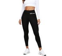 GXJIXf Soft Clouds Fleece Leggings, Winter Thermal Leggings Women, High Waist Tummy Control, for Women & Girls (Black,L)