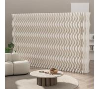 GXLBDK Divisorio per Stanza Pieghevole in Carta,Parete Divisoria in Carta, Parete in Carta per La Separazione degli Ambienti, Schermo Decorativo per La Privacy,13.1 * 5.9 * 1.3ft