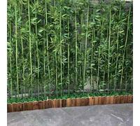 GXLBDK Pianta di bambù Artificiale,Alberi di bambù,Perfetta for Decorazioni Interne Ed Esterne, Albero Simulato for Schermatura da Giardino,20 Sticks,1.5m/4.9ft