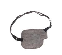 GXMDSGZ 1 pz benda sull'occhio un occhio benda sull'occhio concava regolabile unisex for adulti bambini costume cosplay pirata benda sull'occhio singolo(Gray)