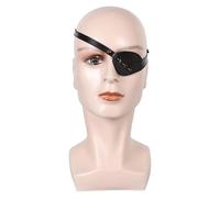 GXMDSGZ Accessori for costumi cosplay con benda sull'occhio singolo, maschera for gli occhi for giochi di ruolo for uomini adulti pirati
