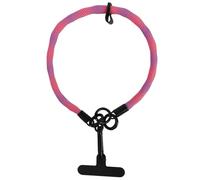 GXMDSGZ Cinghie da polso portatili for telefono cellulare, cordino anticaduta colorato in nylon con linguette di ancoraggio Per Cellulare con Toppa per Telefono(Red)