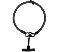 GXMDSGZ Cinghie da polso portatili for telefono cellulare, cordino anticaduta colorato in nylon con linguette di ancoraggio Per Cellulare con Toppa per Telefono(Black)