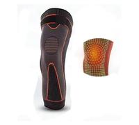 GXMDSGZ Ginocchiere 1 pezzo di ginocchiere autoriscaldanti con supporto for sport, calore dell'artemisia, ginocchiera lunga, supporto for ginocchio, protezione for le gambe(Orange 1 pc,XXL)