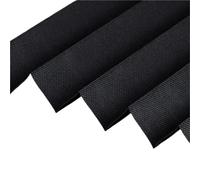 GXMDSGZ Tenda Plissettata autoadesiva, Tenda Oscurante in Tessuto Non Tessuto, Tenda Oscurante for Balcone e Cucina, Tenda Plissettata(Half Blackout Black,90cm X 240cm)