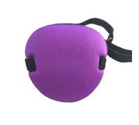 GXMDSGZ Visiere lavabili con scanalatura in schiuma concava for l'occhio for la maschera for gli occhi pirata 3D(Purple)
