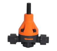 GXRQLHYZ Diametro Interno Tubo 32 mm, valvola DN25 da 1", contropressione, Ruota Manuale, sede in PTFE, Tipo di Raccordo
