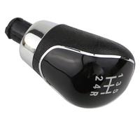 GXSAI Copri Pomello Cambio Auto Per Focus 2 MK2 2005-2011 Per Fiesta Per Kuga 2008-2012 Pomello Cambio A 5 6 Marce Cuffia Pelle