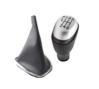 GXSAI Leva del Cambio per Renault per Clio 4 Mk4 IV 2012-2020 5/6 velocità Pomello del Cambio Ghetta Boot Caso della Copertura Leva Penna Car Styling(B0567-K0741)