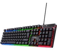 GXT 835 Azor Tastiera Gaming, Layout Italiano QWERTY, USB, Anti-Ghosting, Tastie