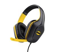 GXTrust 415BM Zirox Cuffie Gaming Leggere con Licenza Batman, Driver da 50 mm, Jack Audio 3.5 mm, Cavo 1,2 m, Archetto Regolabile, Cuffie con Microfono Over-Ear, PC Nintendo Switch PS4 PS5 Xbox, Nero