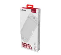 GXTrust Custodia Nintendo Switch 2, Cover Protettiva in Silicone, Bianco | Design Testurizzato, Assorbimento Degli Urti e Protezione Antigraffio, Accessori