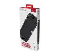 GXTrust Custodia Nintendo Switch 2, Cover Protettiva in Silicone, Nero | Design Testurizzato, Assorbimento Degli Urti e Protezione Antigraffio, Accessori