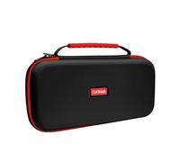 Trust Gaming GXTrust 1251 Custodia Nintendo Switch 2, Cover Anti-Graffio Protettiva con Design Antiurto, Manico, Spazio per 4 Joycon, Porta Nintendo Switch con Tasche per Cinturini e 12 Giochi, Nero