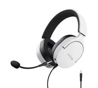Trust GXT 489W FAYZO Auricolare Cablato A Padiglione Gaming Nero, Bianco
