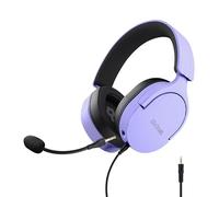 Trust GXT 489P FAYZO Auricolare Cablato A Padiglione Gaming Nero, Viola