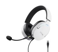 GXTrust Fayzo Cuffie Gaming USB Over-Ear con Audio Surround 7.1, Bianco