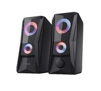 GXTrust Javv Casse PC Gaming 2.0 con Illuminazione LED RGB, 12W (6W RMS)