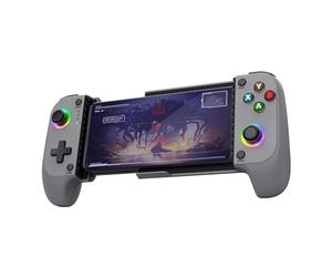 GXTrust Mylox Controller per Telefono Bluetooth, Gamepad Wireless, Grigio | Controller iPhone / Android / PS5 / Xbox, 12h di Autonomia, Doppia Vibrazione, RGB a LED, Accessori Smartphone