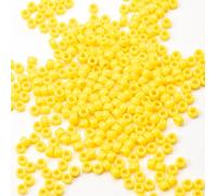 Gxueshan 1000 perline pony gialle in acrilico, 6 x 9 mm, sfuse, per braccialetti fai da te, collane, gioielli, orecchini, trecce per capelli, perline Kandi