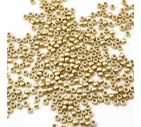 Gxueshan 1000 perline pony in acrilico oro, 6 x 9 mm, sfuse, per braccialetti fai da te, collane, gioielli, orecchini, trecce per capelli