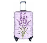 GXUNGT Copertura per bagagli da viaggio con stampa di francobolli, personalizzabile, pieghevole, perfetta per tutti i viaggiatori, bianco, L