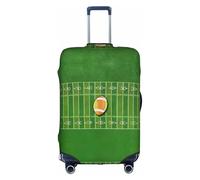GXUNGT Coprimaterasso da viaggio con stampa di pallone da football americano, personalizzabile, pieghevole, perfetta per tutti i viaggiatori, bianco, M