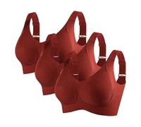 GXYANiaoy Reggiseno Donna - Set di Reggiseni con Silhouette Minimalista Microfibra Lavabile E Duratura Colori Assortiti Vibranti E Neutri Ideali per Donne Che Cercano Comfort E Stile