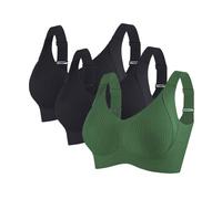 GXYANiaoy Reggiseno Donna - Set di Reggiseni con Silhouette Minimalista Microfibra Lavabile E Duratura Colori Assortiti Vibranti E Neutri Ideali per Donne Che Cercano Comfort E Stile
