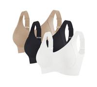 GXYANiaoy Reggiseno - Set di Reggiseni con Silhouette Minimalista Microfibra Lavabile E Duratura Colori Assortiti Vibranti E Neutri Ideali per Donne Che Cercano Comfort E Stile