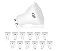 GY 12 lampadine LED GU10, 8W equivalenti a 80W, 4000K bianco neutro, 800 lumen, lunga durata, basso consumo, adatte per illuminazione a binario e case da incasso certificate CE, non dimmerabile