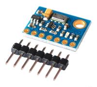 GY-63 MS5611 Sensore di pressione dell'aria, 24 bit per scheda altimetro barometrica adc con interfaccia IIC/SPI, 3-5 V a bassa potenza per Arduino, MCU e progetti elettronici fai da te, blu