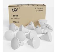 GY Lampadine LED GU10, 10W 1100 lumen, non dimmerabili