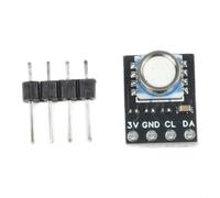 GY-MS5803-01BAv2 e MS5803-14BA Sensore di pressione dell'aria con interfaccia I2C, tensione di esercizio 3 V per monitoraggio meteo e processi industriali, design compatto 10,5 x 13 mm, (14BA)