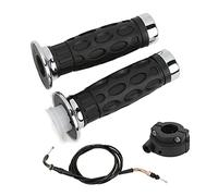 GY6 Throttle Grip & Cable Kit | 7/8in Twist Throttle with Housing Holder for 50cc - 125cc Scooter/Motorcycle/ATV | ABS & Steel Wire Construction Direct Replacement