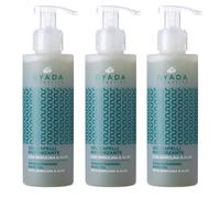 GYADA COSMETICS, Gel Capelli Rinforzante con Spirulina e Aloe, Protegge da Umidità e Crespo, per Capelli Luminosi ed Elastici, Previene Rottura e Disidratazione, 3 pezzi x 150 ml