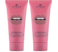 GYADA COSMETICS, Maschera Labbra Lip Cream Mask, Idratante e Nutriente, ad Azione Emolliente, Contrasta la Secchezza, per Labbra Morbide, con Burro di Karitè e Olio di Mandorle, 20 ml