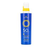 Gyada Cosmetics, Solare Spray Viso Corpo Spf 50 Protezione Alta, Nutriente e Protettivo, Crema Solare Viso ad Assorbimento Rapido, Resistente all'Acqua, Non Unge e Non Appiccica, 200 ml