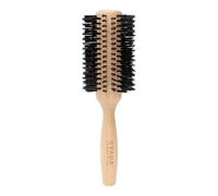 GYADA COSMETICS, Spazzola Rotonda Large, Ideale per Capelli Lunghi, Molto Lunghi e Folti, Antistatica, Resistente alle Alte Temperature, Manico Ergonomico, in Legno di Faggio