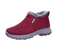 Gyaimxfu Caldo Scarpe Invernali Uomo Donna Stivali Neve Imbottito Comode Scarpe Impermeabili Stivali Corti Moda Outdoor Breve Eleganti Boots Stivali Antiscivolo per Trekking