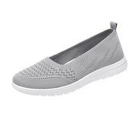 Gyaimxfu Ortopediche Donna Estive Slip On Ultra Leggere Senza Lacci Scarpe Antiscivolo Chiuse Pantofole con Plantare Estraibile Morbido Traspiranti Sneakers Leggere Comode Casual